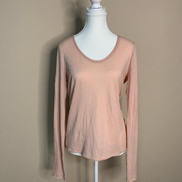 rag & bone Blush Long Sleeve Tee – Size M - Picture 1 of 8